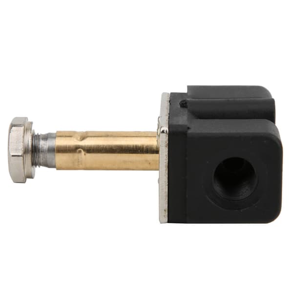 Snabb respons plast elektrisk magnetventil 12V DC 2 position 2-vägs luft vatten olja G1/8