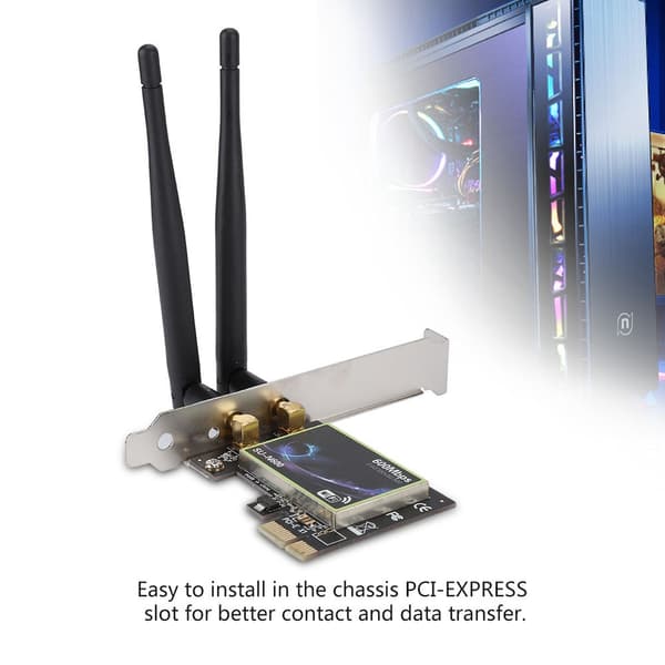 SU N600 PCI-E Desktop Computer Højhastigheds Trådløst Netværkskort til Windows