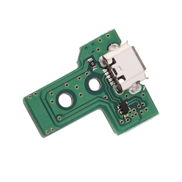 Udskiftning USB-opladningsport-stikplade til Sony Playstation 4 PS4-spilcontroller