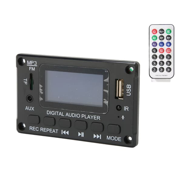 Bluetooth-afkodningskort LCD-skærm Multifunktionelt bil-MP3-afkoderkort til bil