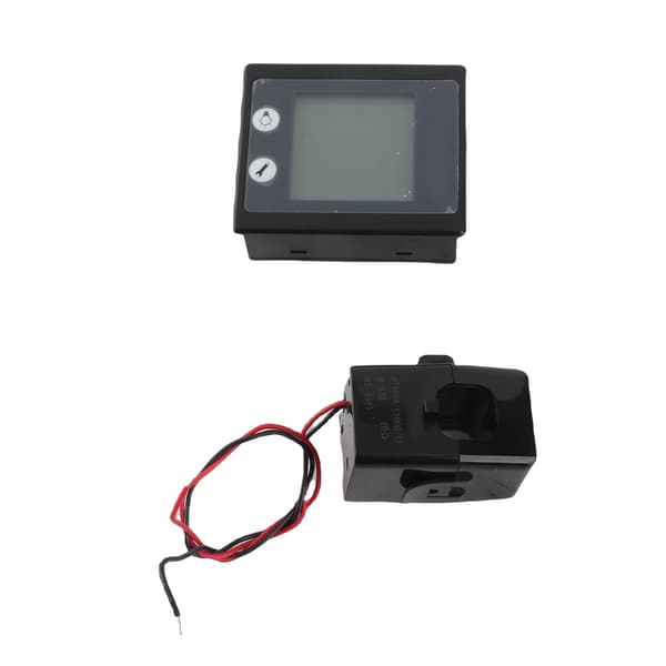 PEACEFAIR AC 80-260V 100A Digital Multimeter Panelmåler med CT, Volt Amp Watt Energimonitor