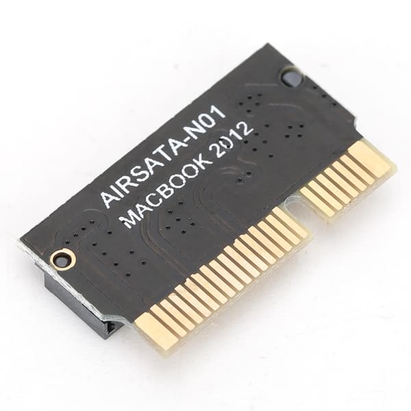 SATA M.2 NGFF SSD -sovitin Macbook 2012 -kiintolevylle, ajuriton sovitinkortti