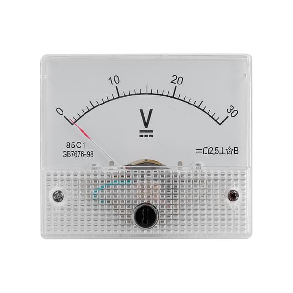 DC 0-30V DC Analog 85C1 Strøm Voltmeter Spænding 2.5 Nøjagtighed Spænding Analog Voltmeter Panel