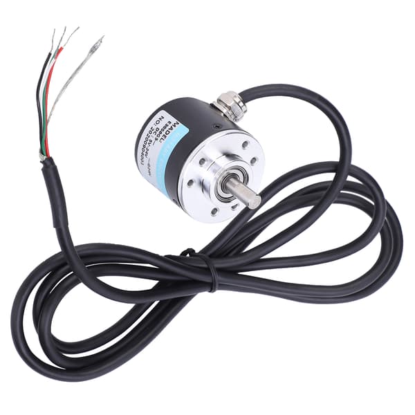 Rotary Encoder 5-24V DC AB 2-faset inkrementel solid aksel, 1000P/R til automation og kontorudstyr