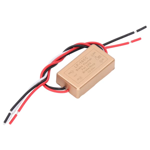 Bil LED Strobe Controller ABS Blinker Modul för E-cykel Motorcykel Bil