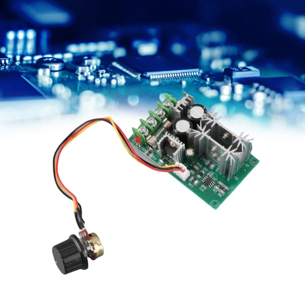 PWM DC Motorhastighetsregulator 20A Regulator, 12V 24V 36V 48V Högeffektsdrivmodul