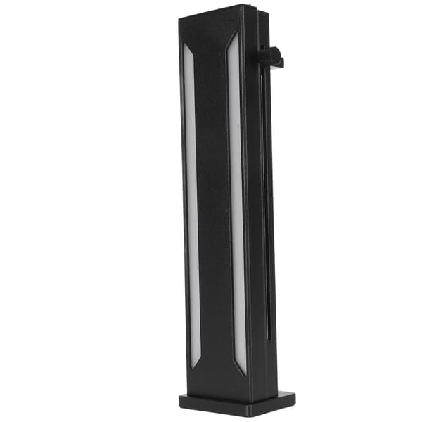 GPU-støttebeslag ARGB aluminiumslegering magnetisk base glidende justerbar GPU-holder til stationær grafikkort sort