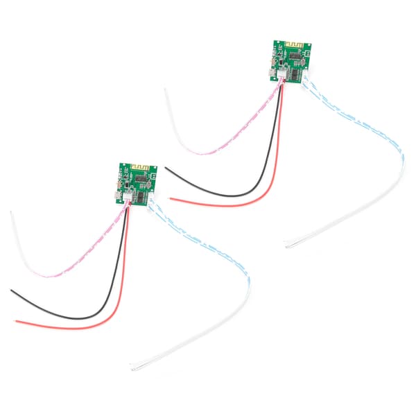 1 par effektforstærkermodul forstærkerkort lydstereo højttaler til Bluetooth 5.0 TWS 3.7-5V