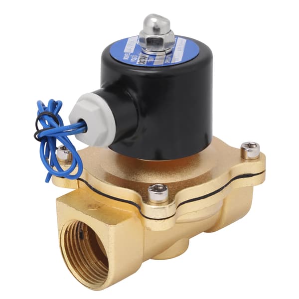 DC12V R1 DN25 Normalt stängd magnetventil i zinklegering för vatten, luft, olja