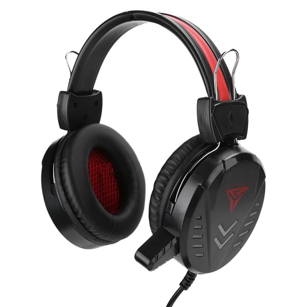 A1 Gaming Headset 3.5MM USB Kablet Over-Ear Hovedtelefon med LED-lys og Mikrofon