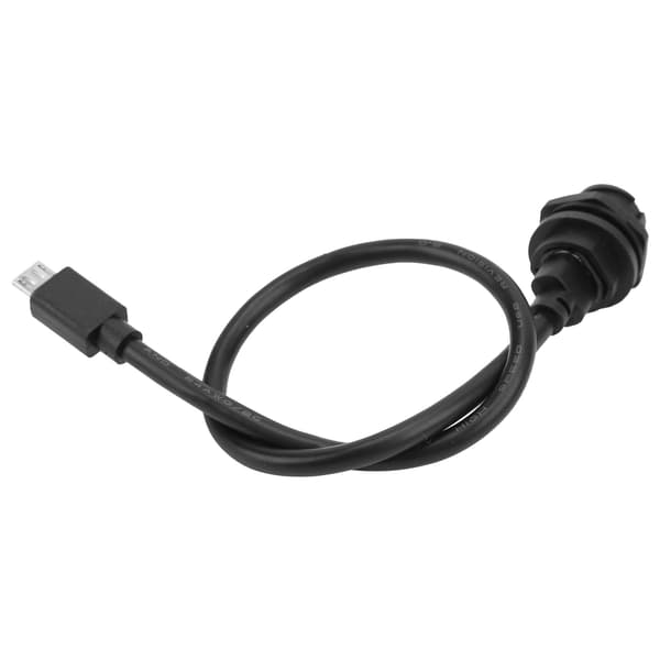 Vandtæt IP68 Micro USB Hun til Han Kabelstik med 1M Ledning E10MCBFF/MCAM