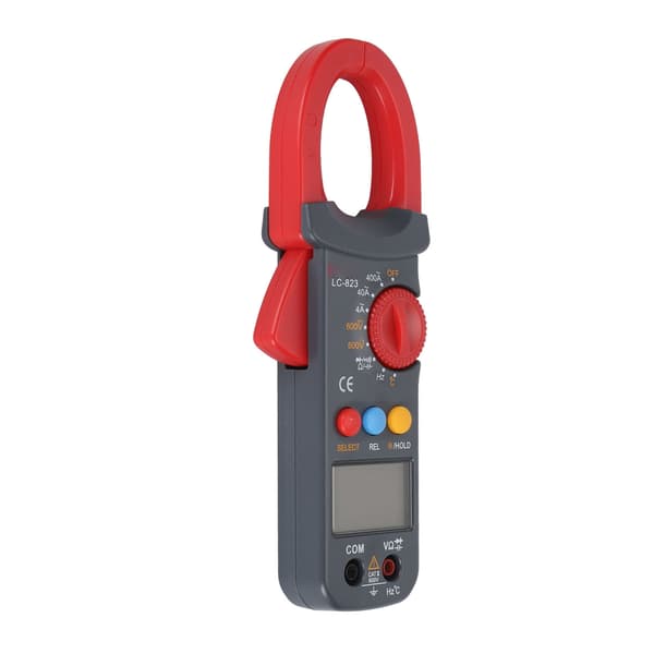 Tangamperemeter Digital 3999 Tællinger True RMS Multimeter AC/DC Spændingsfrekvens Modstandstesterværktøj