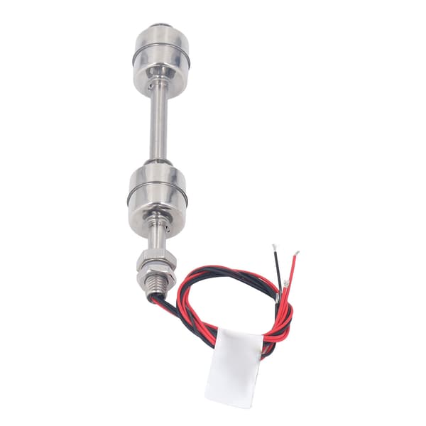 Vandstandssensor Flydekontakt 150 mm Rustfrit Stål Dobbelt Kugle Controller 0-220V Høj Følsomhed