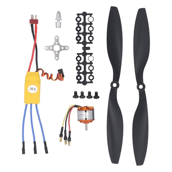 A2212 13T 1000KV Borstlös Motor 30A ESC Combo Set för 550 RC Flygplan Drönare