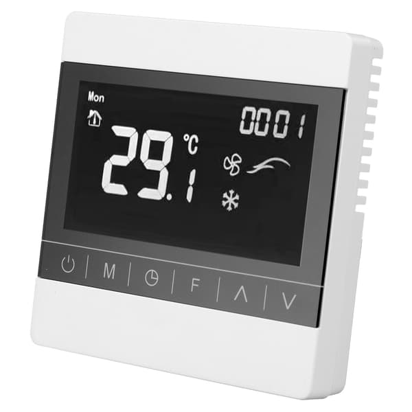 AC220V Golvvärme Termostat Programmerbar Intelligent Värmetemperaturregulator