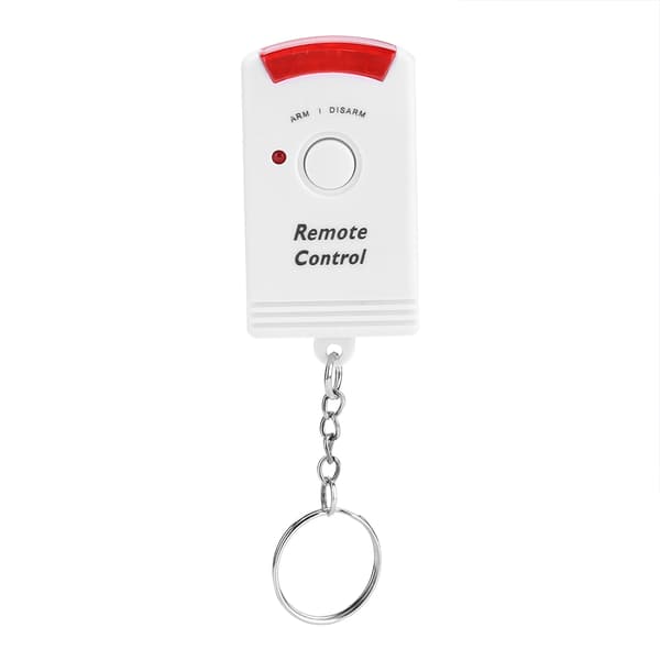 PIR Infraröd Rörelsesensor Larmkit med 2 Fjärrkontroller för Hemsäkerhet