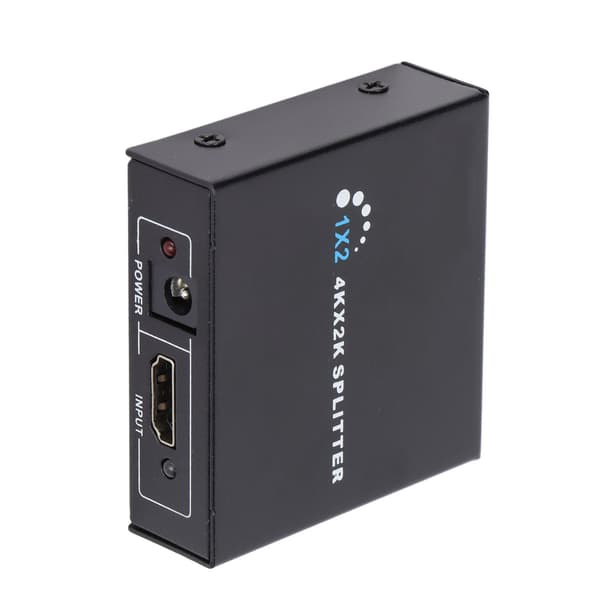 HD Multimedia Interface Splitter 1 ind 2 ud HD Multimedia Interface Extender til skærme LCD-tv-computere 100-240VEU-stik