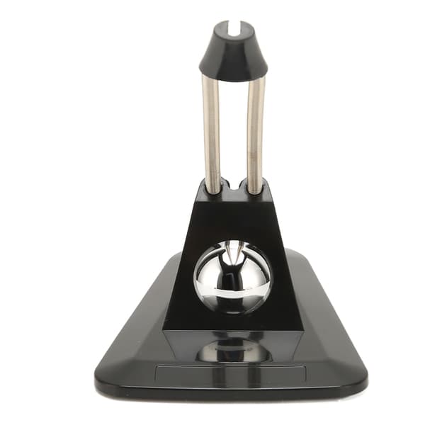 Gaming Mouse Bungee Universal Stilfuld Enkel Rustfri Musekabelholder Sort til Esport Sort