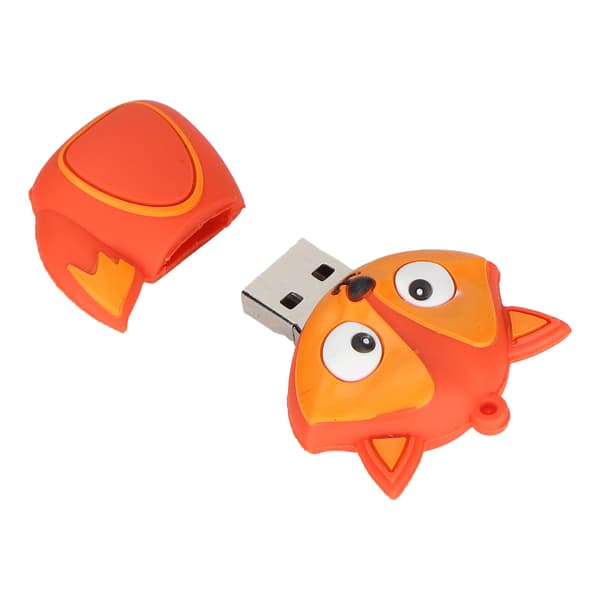 USB-minne Söt tecknad djur USB2.0 minnessticka Pendrive för barn studenter presenter 128GB