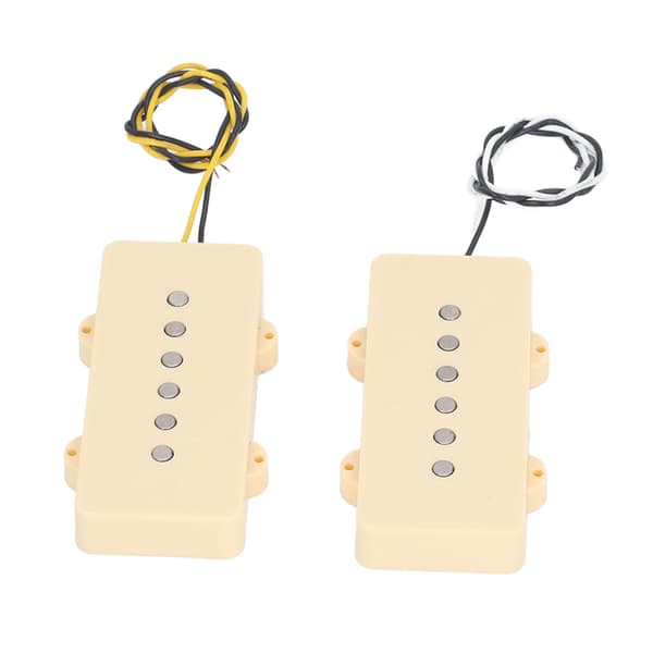 2 st elgitarr-pickup-set Alnico 5 klart ljud single coil pickup-set för Jazzmaster