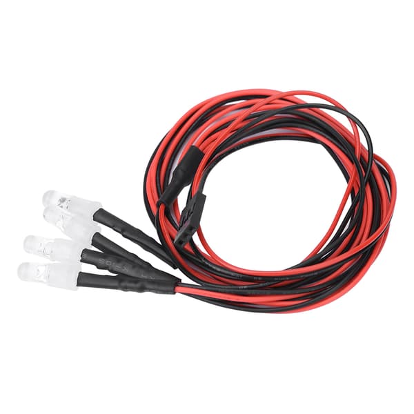 4 STK 5 mm Forlygter RC Tilbehør LED Lys til Model Drift Bil Køretøj (4# Blåt Lys)