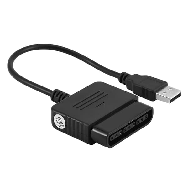 Sony Playstation 2 PS2 -ohjaimen USB-sovitinmuunnin PS3:lle ja Windows PC:lle