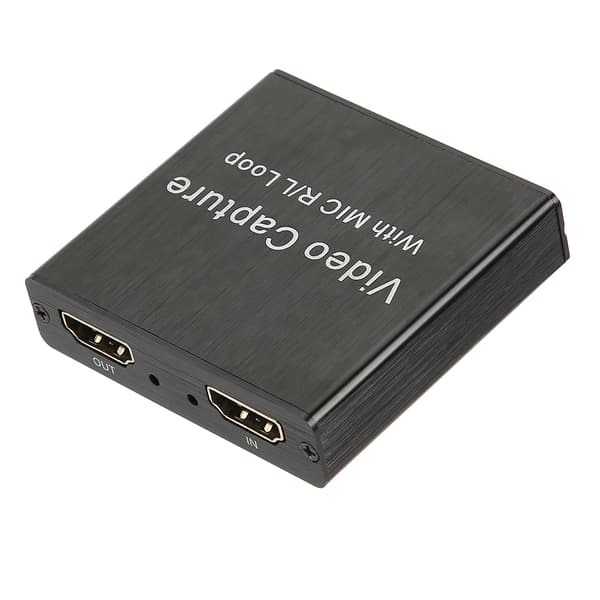 Videoinspelningskort USB2.0 HDMI Loop-Out Stöd 4K Elektronisk Utrustning 0.4a 5V DC