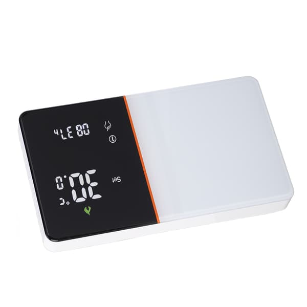 Smart WiFi-termostat 16A, 5+1+1 dagars & 6-timmars programmerbar, bakgrundsbelyst LCD, elvärme, AC95-240V.
