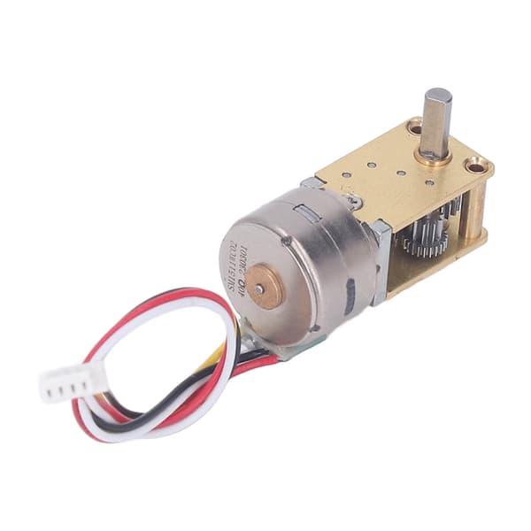 DC 5V Micro Stepper Växelmotor Koppar 15:1 Reduktionslåda för Smart Robot Miniatyr