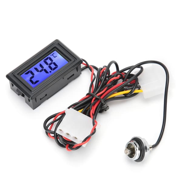 Vandkøling Termometer Digitalt Display Computer Temperaturmåler WDXS-DT 5V-24V