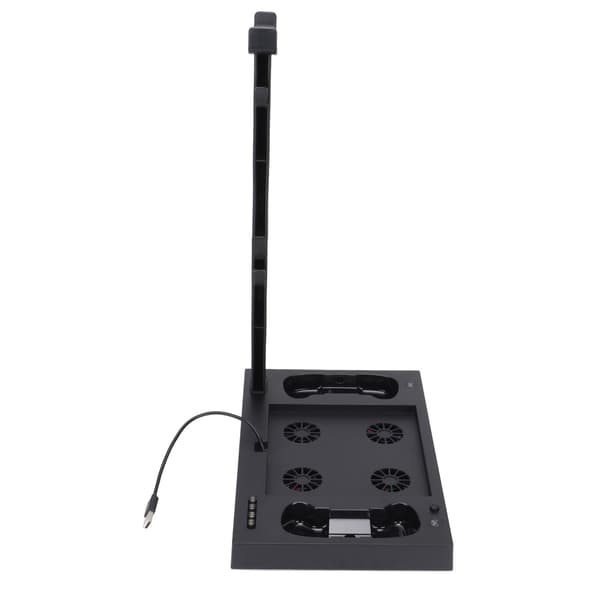 Til Xbox Series X-konsol kølestativ Multifunktionel køleventilatorbase med headsetbeslag batteriadapter