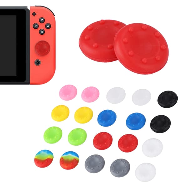 20 st handkontrolltillbehör Joystick Antisladdskydd för PS2/PS3/XBox One/360
