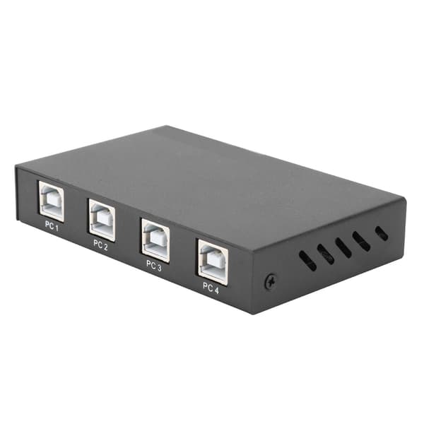 AM-KM402 USB2.0 Fireports Tastatur og Mus Synkron Controller til Windows Linux