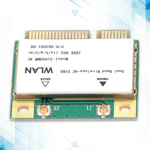 Trådløst kort Dual Band 802.11a/b/g/n/ac Mini PCIE Interface Netværkscomputertilbehør