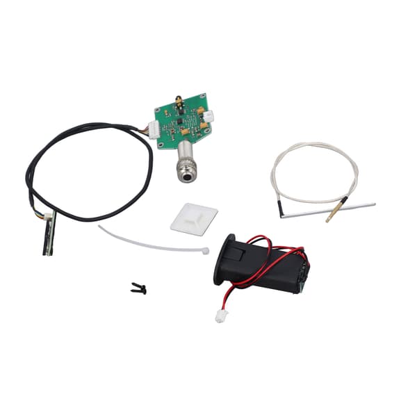Gitarr Piezo Pickup Kit Inbyggt Förförstärkarsystem Akustisk Gitarr Pickup med Volym- och Tonkontrollratt