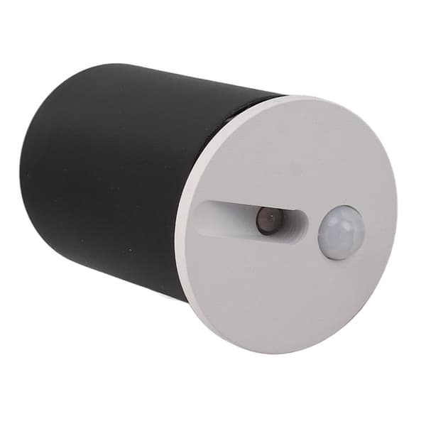 LED-trinlys op til 3 m sensor IP65 vandtæt aluminium 3000K udendørs trappelys til baghave 110-240V