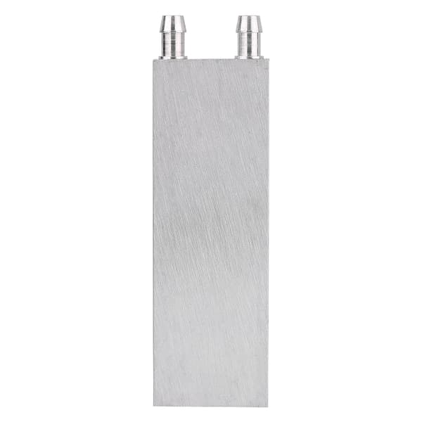 Aluminium CPU Radiator Vandkølingsblok Flydende Vandkøler Køleplade 40*120*12mm