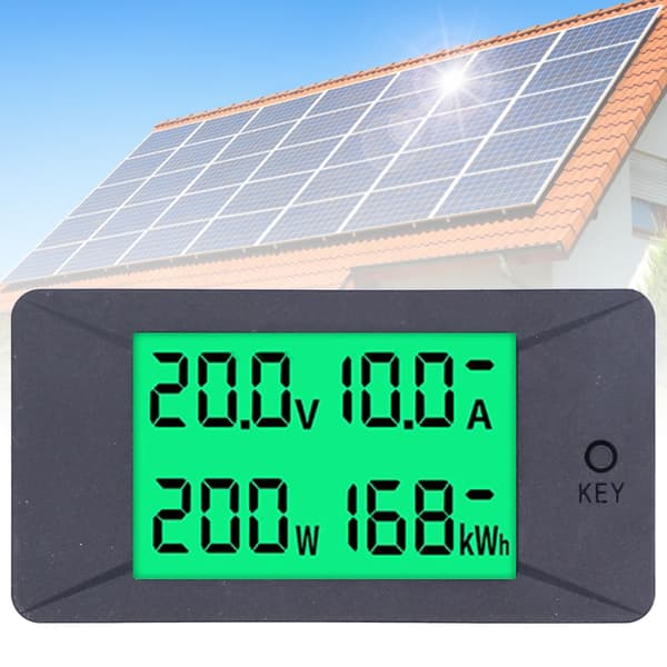 DC5-12V PZEM-025 Digital Voltmeter Ammeter, Multifunktionel Strømspændingstester med LED-display