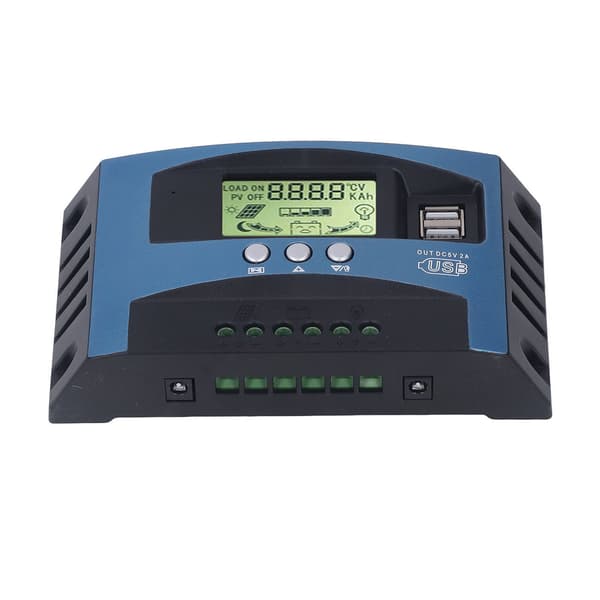 MPPT Solar Charge Controller 100A, 12V/24V Auto Digital Display, PV Regulator med Real-Time Tracking, Batterioplader
