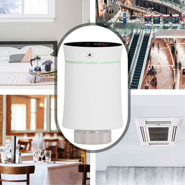 Smart Radiatorventil Smart Gateway Konstant Temperatur Mini Radiator Termostat til Tuya/ZigBee