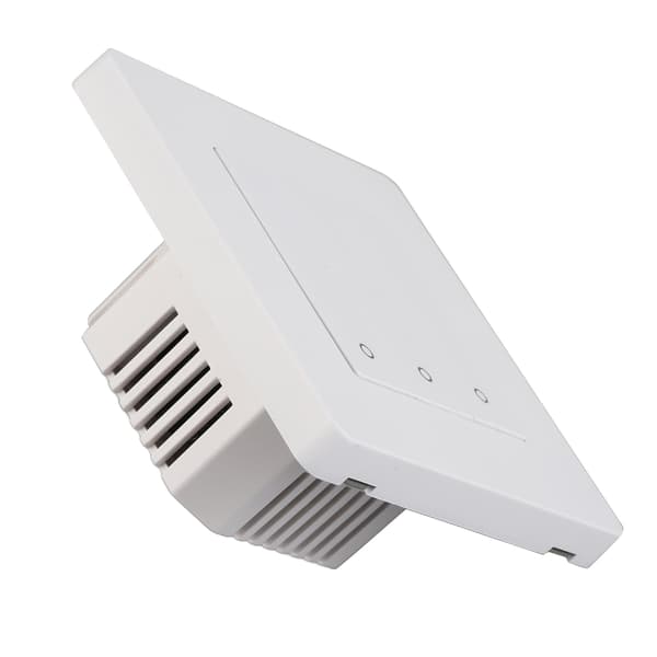 3-gangs Smart Kontrolpanel APP Timing Intelligent Afbryderpanel Rebound Type AC100‑240V Hvid