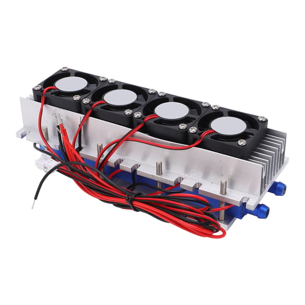 12V 4-Chip TEC1-12706 DIY Termoelektrisk Køler Køleanordning til Luftkøling