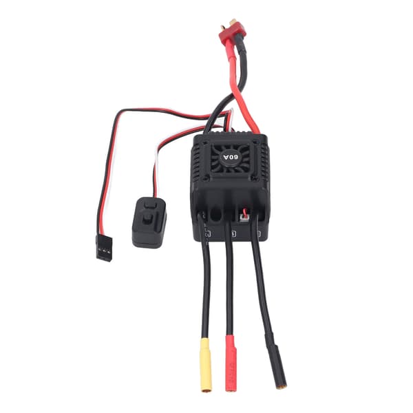 Børsteløs ESC 60A aluminiumshastighedsregulator til 1/10 RC bil lastbil