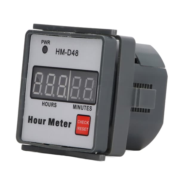 Timräknare Digital Display 0‑999.99h Timer Timräknare AC 220V för Motorutrustning
