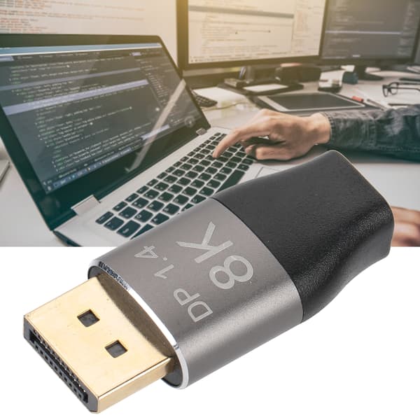 D0209 Mini DP–DP-sovitin 8K 60 Hz teräväpiirtomuunnin PC-tietokoneelle