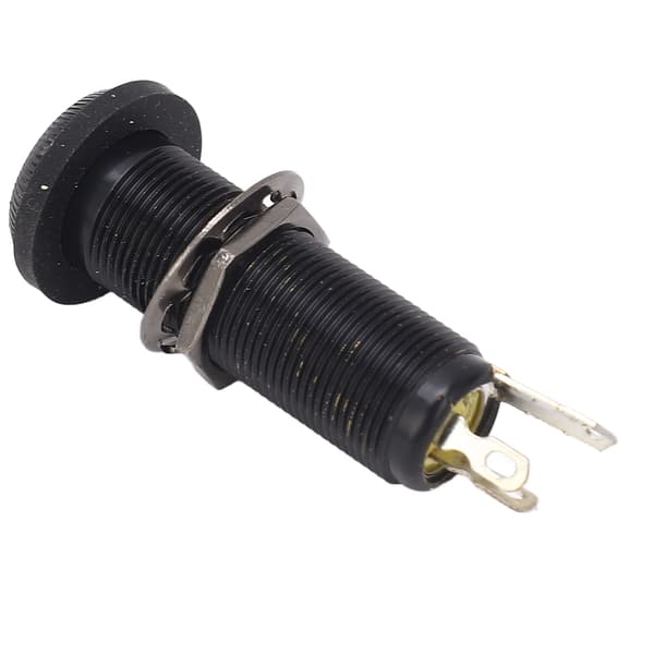 Cylinder Input Output Jack Högkänslig brusreducering Bas Barrel Jack för akustisk elgitarr