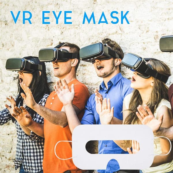 Engangs 3D VR Beskyttelsespuder Nonwoven Universal Øjenpude til VR Engangs VR Øjenlapper