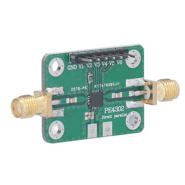 RF-dæmpningsmodul 6-bit 1MHz-4GHz digital styring, 3,3V parallel/seriel grænseflade