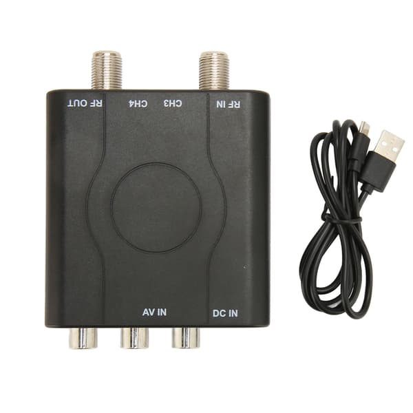 M61A RF-modulator professionell stöder NTSC-format Video Ljud HD RF-modulator för amerikansk region