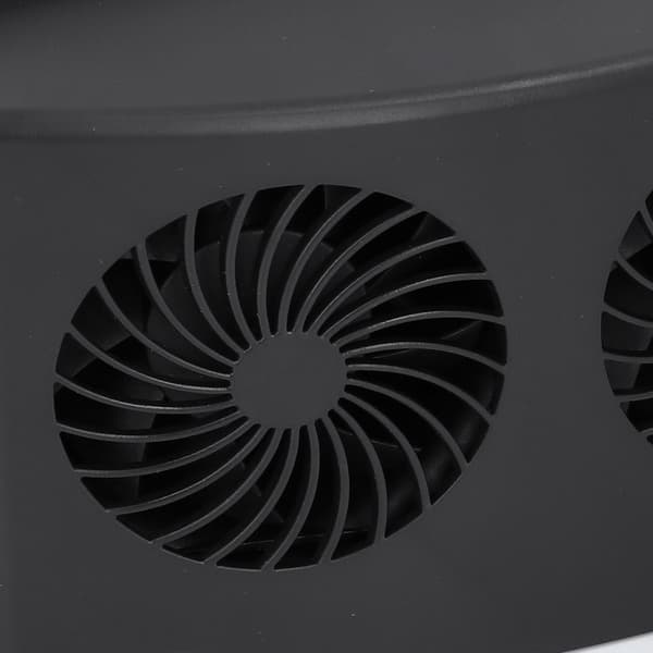 Biludstødningsventilator Luftcirkulation USB-drevet Bilrudeventilator til lugtfjernelse Varmedissipation